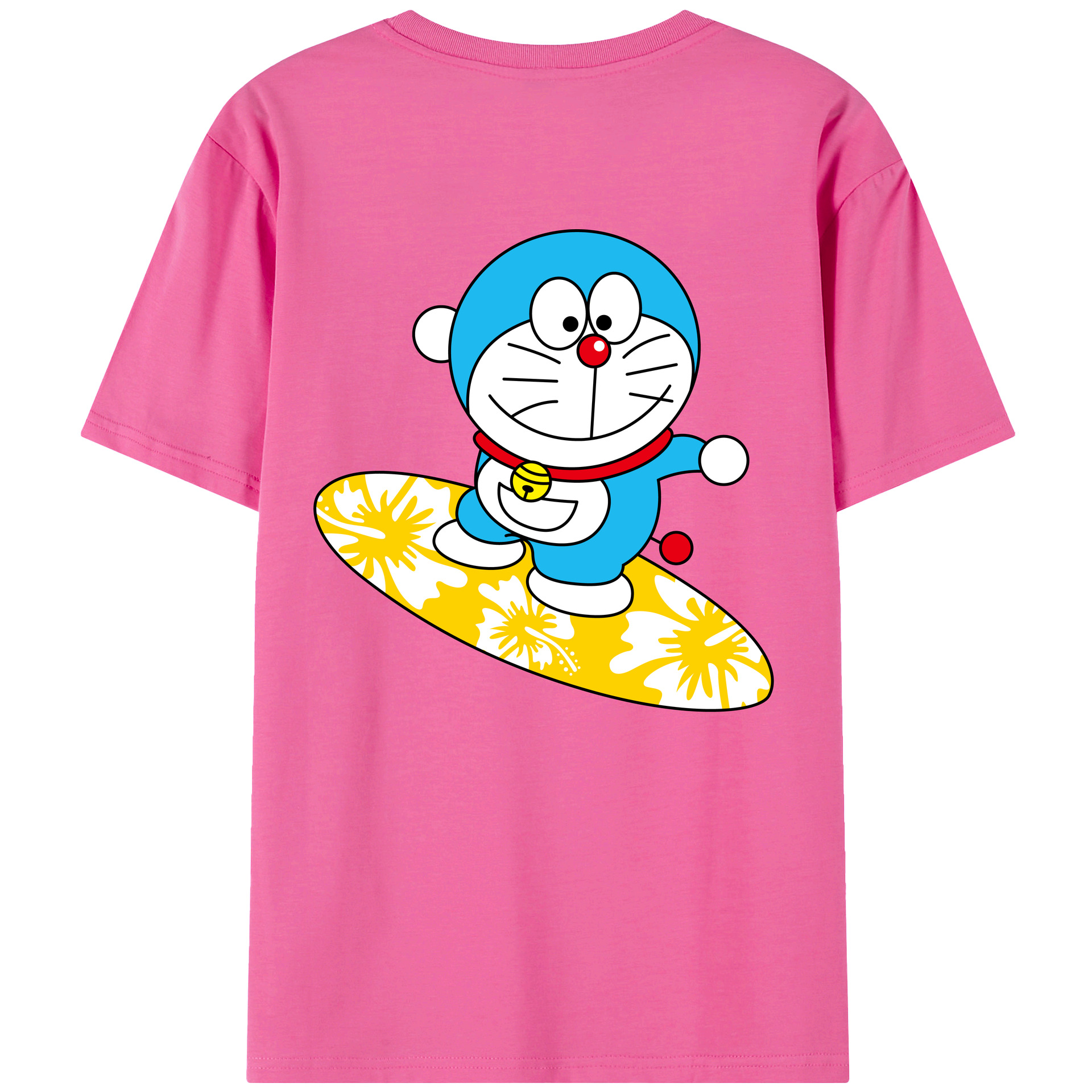 （画像用） ドラえもん Doraemon レディース半袖Tシャツ(バックプリント)